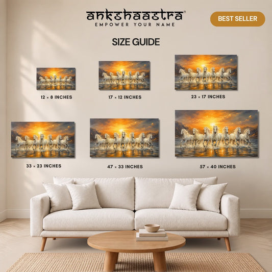 Vijay Gati White Vastu Painting - The Classic Symbol of Surya's Power
