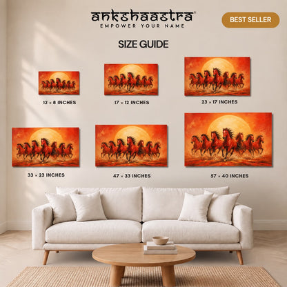 Vijay Gati Red Vastu Painting - The Power of Sun and Mars