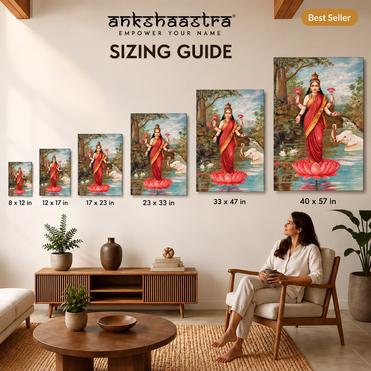 Vyapar Samridhi Vastu Painting - Goddess Lakshmi for Wealth & Prosperity