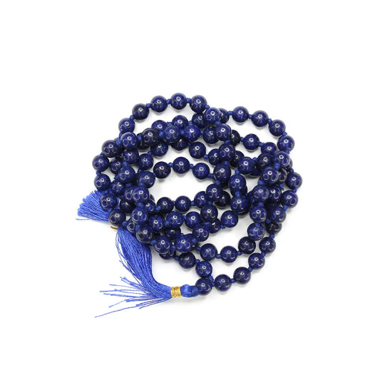 Lapis Lazuli 108 Bead Chanting Mala