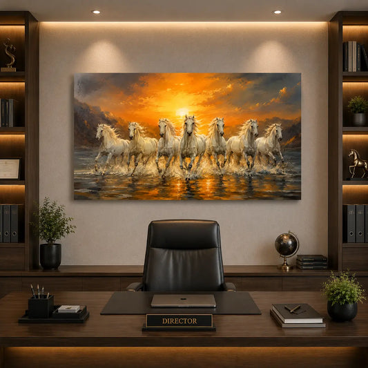 Vijay Gati White Vastu Painting